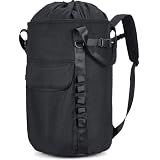 PAMLIAPY Arborist Rope Bag, 35L Tree Climbing Rope Bag, Arborist Equipment Bucket Backpack, Arborist Gear Carrier Bag with Side Pockets, Tough Rock Climbing Backpack, Rock and Tree Climbing Gear