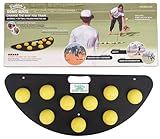 Fielder's Dome Mat – Baseball and Softball Bad Hop Training Equipment for Fielding Practice, Agility, Hand-Eye Coordination and Reaction Speed. Durable, Multi-Surface Compatible. 33.5" x 14" x 1.75"