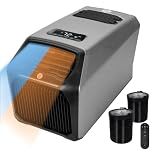 Portable Camping Air Conditioner, 6800BTU Cool & 7500BTU Heat Tent Air Conditioning for RV Trucks, Road trips, Camping and Parking Cooling Outdoor Use