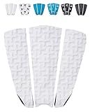 Ho Stevie! Premium Surfboard Traction Pad - Foot Won't Slip - 3 Piece, Full Size, Maximum Grip, Strongest 3M Adhesive