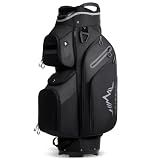 uniHimal Golf Cart Bag, 15 Way Organizer Divider Top with Handles