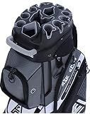 ASK ECHO T-Lock Golf Cart Bag, Quiet 14-Way Full-Length Divider (Grey)