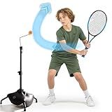 HZ-WONMIO Tennis Training Aid,Tennis Practice Topspin Fast & Master Powerful Groundstrokes,Tennis Training Equipment for Beginners & Intermediate Players