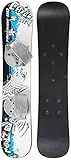 EMSCO Group – Graffiti Snowboard – Great for Beginners – For Kids Ages 5-15 – Design your Own Board Graphic – Solid Core Construction – Adjustable Step-In Bindings