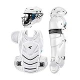 Easton | JEN SCHRO THE VERY BEST Fastpitch Softball Catcher's Set | White | Large