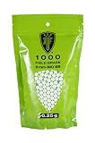 Elite Force Premium Bio 6mm Airsoft BBS Ammo.25 Gram, 1000 Count, One Size