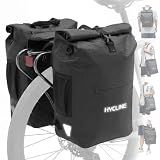 Hycline Bike Panniers Waterproof Rear Rack Bags 5-in-1 Backpack 28L