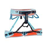 Mammut Ophir 3 Slide Climbing Harness for Women – Adjustable, Lightweight, and Durable Gear for Rock, Gym, and Sport Climbing, Whisper/Dark Gentian, Medium