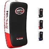 Thai pad, Kickboxing Kick pad, Kick Training Strike Shield MMA Muay Thai pad Curved (Single Item)