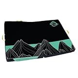 Asana Hero ‘Mountain’ Bouldering Crash Pad - Deluxe Suspension, Triple Layer Dual Density Foam Structure, Heavy Duty Nylon - Premium Rock Climbing Crash Mat (48 x 36 x 4)