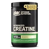 Optimum Nutrition Creatine Monohydrate Powder, Unflavored, 120 Servings | 5g Micronized Creatine Monohydrate Powder Per Serving, Supports Muscle Strength & Power, Easy Mixing, Banned Substance Tested