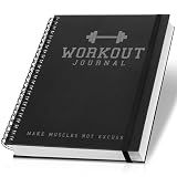 Ultimate Workout Journal - Fitness Training Planner for Men and Women
