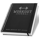 ZICOTO Ultimate Workout Journal - Complete Fitness Training Planner for Men and Women - Track PRs, Build Muscle & Dominate Your Workouts - Essential Gym Gear Accessories for Serious Weight Lifters
