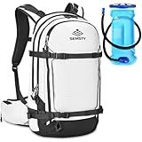 Semsty Ski and Snowboard Hydration Backpack - Cold-Weather Winter - 2L Water Reservoir and Insulated Harness
