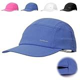 OnWander Performance Hat for Women Men, Lightweight Breathable Mesh Running Hat, Sport Cap for Golf, Cycling, Tennis Blue