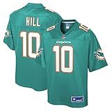 NFL PRO LINE Men's Tyreek Hill Aqua Miami Dolphins Team Jersey
