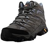 Merrell Women's Moab 3 Mid Waterproof, Granite, 10