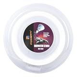 Badminton Racquet String, 0.72mm 200m Badminton Racket String Badminton Training Nylon String Line BX 650 (White)
