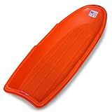 Flexible Flyer Lightning Snow Sleds for Kids & Adults, Plastic Toboggan Sand Slider 48” 1-Pack Assorted Colors