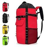Brobantle Climbing Rope Bag,Large Capacity Arborist Tree Rope Storage Bag,Waterproof Outdoor Rock Climbing Gear Bag