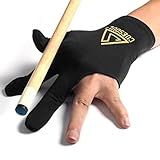 CUESOUL 10pcs/Set 3 Finger Billiards Gloves Pool Cue Gloves