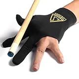 CUESOUL 10pcs/Set 3 Finger Billiards Gloves Pool Cue Gloves