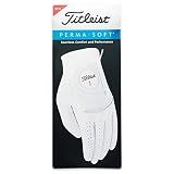 Titleist Perma-Soft Men's Regular Left Pearl, Medium/Large