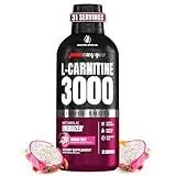 PROSUPPS L-Carnitine Liquid 3000, Stimulant-Free Liquid Shots for Men & Women - Clean Workout Drink for Energy, Performance & Muscle Recovery - No Sugar, No Carbs - 31 Servings, Dragon Fruit