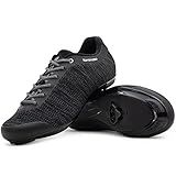 Tommaso Strada Aria Ready-to-Ride Mens SPD Cycling Shoes with Pre-Installed SPD Cleats, Works for Most Road Bike & Indoor Spin Studio—Wide Cycling Shoes for Mens Bicycle—Firm Lace—Size 11US—45EU