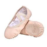 Stelle Ballet Shoes for Girls Toddler Soft Leather Split Sole(BP, 9MT) | Ballet slippers, Dance shoes, Drawstring or no-drawstring design, Suede leather sole, Boys and girls, Little and big kids