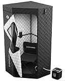SAUNABOX® SmartSteam Kit Pro Portable Steam Sauna | Home Sauna Tent with Chair & Mat | Full Body Steam Therapy for Relaxation & Recovery | VOC-Free Materials