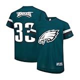 Ultra Game NFL Official Youth Super Soft Game Day Mesh Jersey Shirt, Philadelphia Eagles, Team Color, 14-16