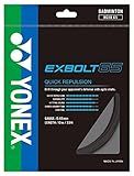 YONEX BG Exbolt 65 Badminton String (Black)
