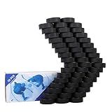 Golden Sport Ice Hockey Pucks, 50pcs, Black, High Grade Pucks