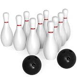 MIDOCCHIO Kids Bowling Set, Bowling for Kids 2-5, Toddler Plastic Bowling pins Toys, Family Indoor Sports Games, Parent Child Interaction/Preferred for Birthday Parties