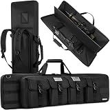 TORIBIO Double Rifle Case Gun Bag 30/34/36/42/46/48/51/55"-36" x 12" Black
