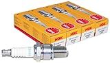 NGK 5422-4PK BR8ES Standard Spark Plug, Box of 4