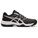 ASICS Women's Gel-Lethal Field Shoes, 12, Black/Pure Silver
