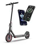 MAXSHOT V7 Electric Scooter, 350W Powerful Motor, 16MPH Top Speed,12Miles Long Range, 8.5" Solid Tires Folding Commuter Escooter with Double Braking Systems for Adults and Teens
