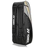 YONEX Polyester Badminton Bag SUNR 24025 BT5 Black Grey Dark YELLOW/8903224438081