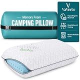 Vaverto Camping Pillow - Backpacking Memory Foam Travel Pillow 1-Pack