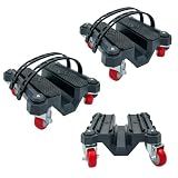 Caliber Rover 360 Snowmobile Dolly, Heavy-Duty Casters Hold 1,500 LBS, 3-Pack
