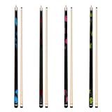 GARSEN 4 Pieces Pool Stick Cue Stick 58 inch 18 oz 19 oz 20 oz 21 oz Billiard House Bar Pool Cue