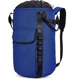 PAMLIAPY Arborist Rope Bag, 35L Tree Climbing Rope Bag, Arborist Equipment Bucket Backpack, Arborist Gear Carrier Bag with Side Pockets, Rock and Tree Climbing Equipment, Tough Rock Climbing Backpack