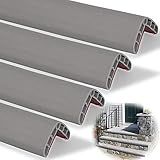 LEWINO Stair Edge Protector Edge Bumper Guard Stair Proofing Table Edge Protector for Garage, Cabinet, Fireplace 5.3ft (15.7in*4pcs)
