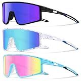 Kegrimi Kids Polarized Sunglasses Youth Baseball Sun Glasses for Boys Girls