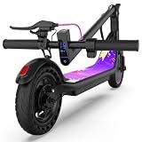 Aovowheel Electric Scooter Adults, Foldable 8.5" Tires E Scooter for Adults, 19 Mph, 350W Motor, Kick Scooters Max 16 Miles Long Range for Commuting, Electric Scooter with Dual Braking System