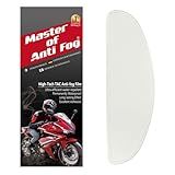 XII WY Universal Motorcycle Full Face Helmet Shield Anti Fog Film,Clear Visor Lens Insert Fog Resistant Waterproof Sticker