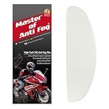 XII WY Universal Motorcycle Full Face Helmet Shield Anti Fog Film,Clear Visor Lens Insert Fog Resistant Waterproof Sticker