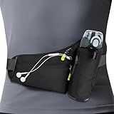 Hydration Belt,Running Water Bottle Belt for Women & Men - Hydration Fanny Pack with Water Bottle Holder for Hiking, Walking, Gym | Lightweight Waist Pack for Running, Fitness, Marathon Essentials